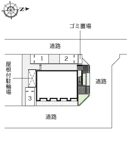 小平市花小金井 月極駐車場